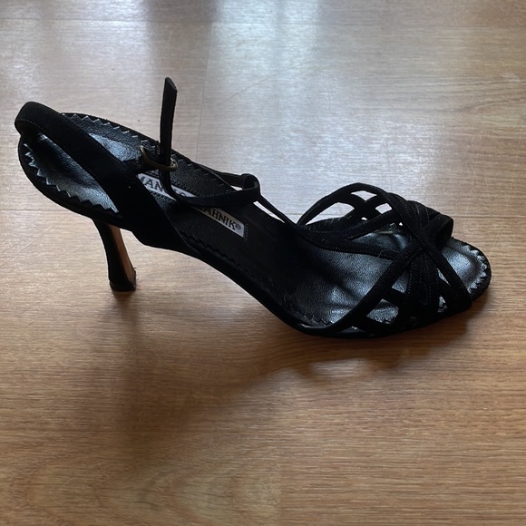 Manola Blahnik black sandals size 37 - Picture 7 of 9